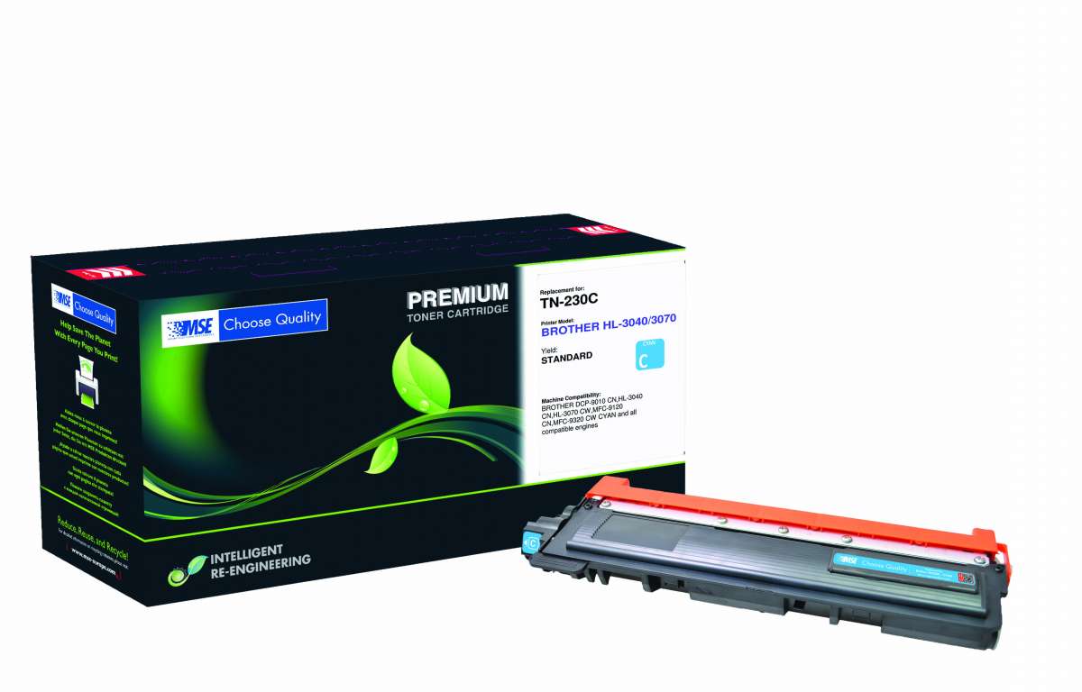 MSE Premium Farb Toner für Brother HL 3040 3070 Cyan kompatibel mit