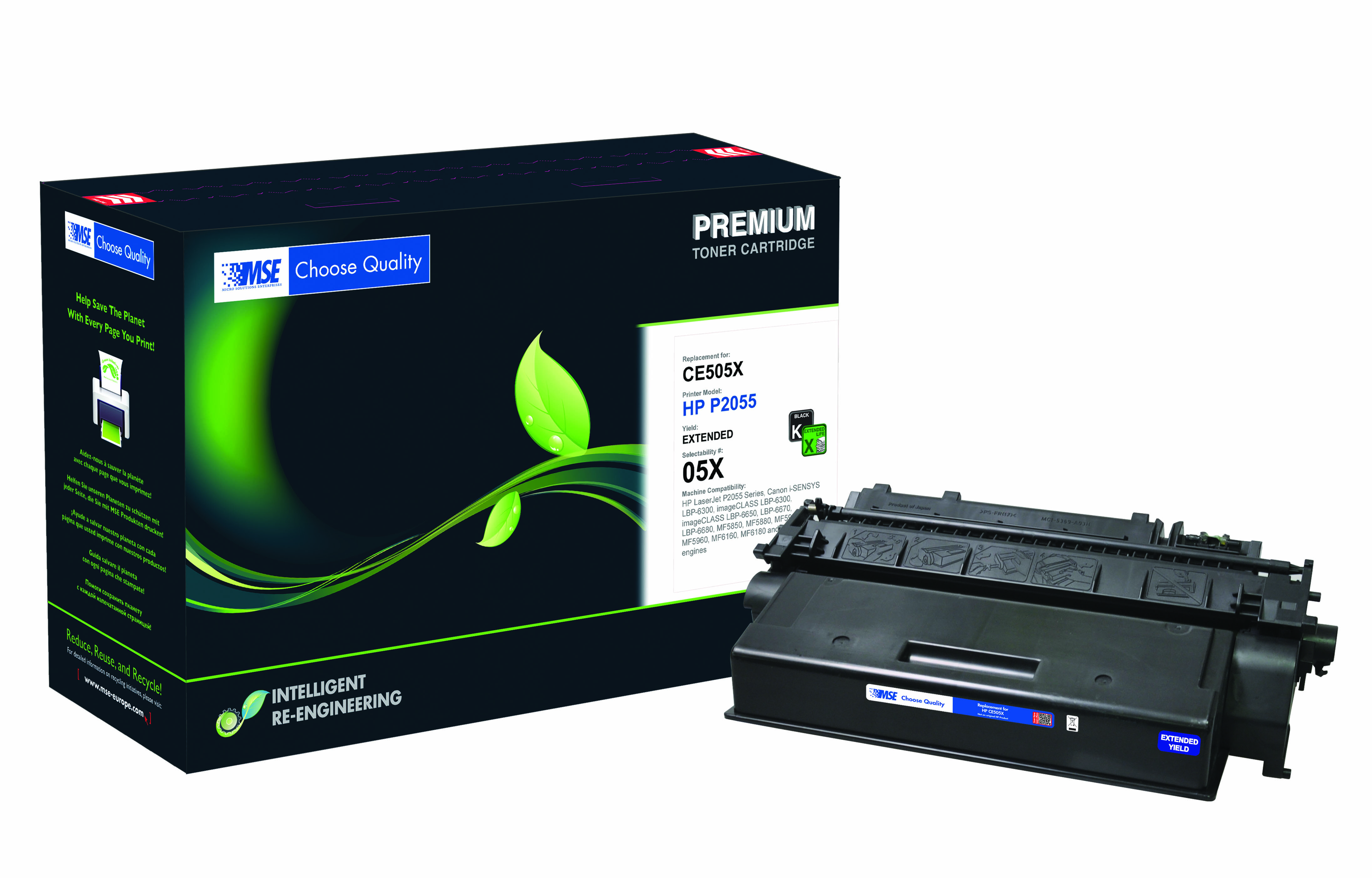 MSE Premium Toner für HP LaserJet P2055 XXL - kompatibel ...